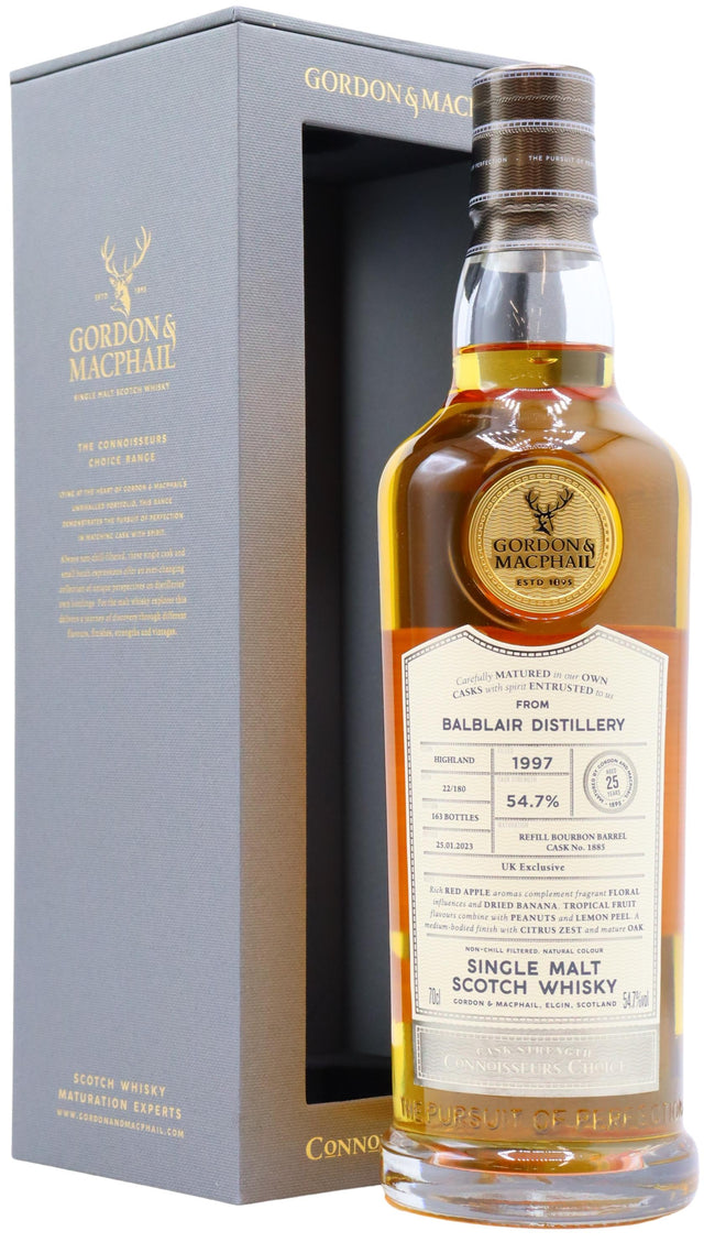 Balblair Connoisseurs Choice Single Cask #1885 (UK Exclusive) 1997 25 Year Old Whisky | 700ML at CaskCartel.com