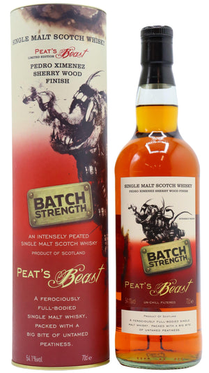 Peats Beast Volume 1 Cask Strength Sherry PX Finish Whisky | 700ML at CaskCartel.com