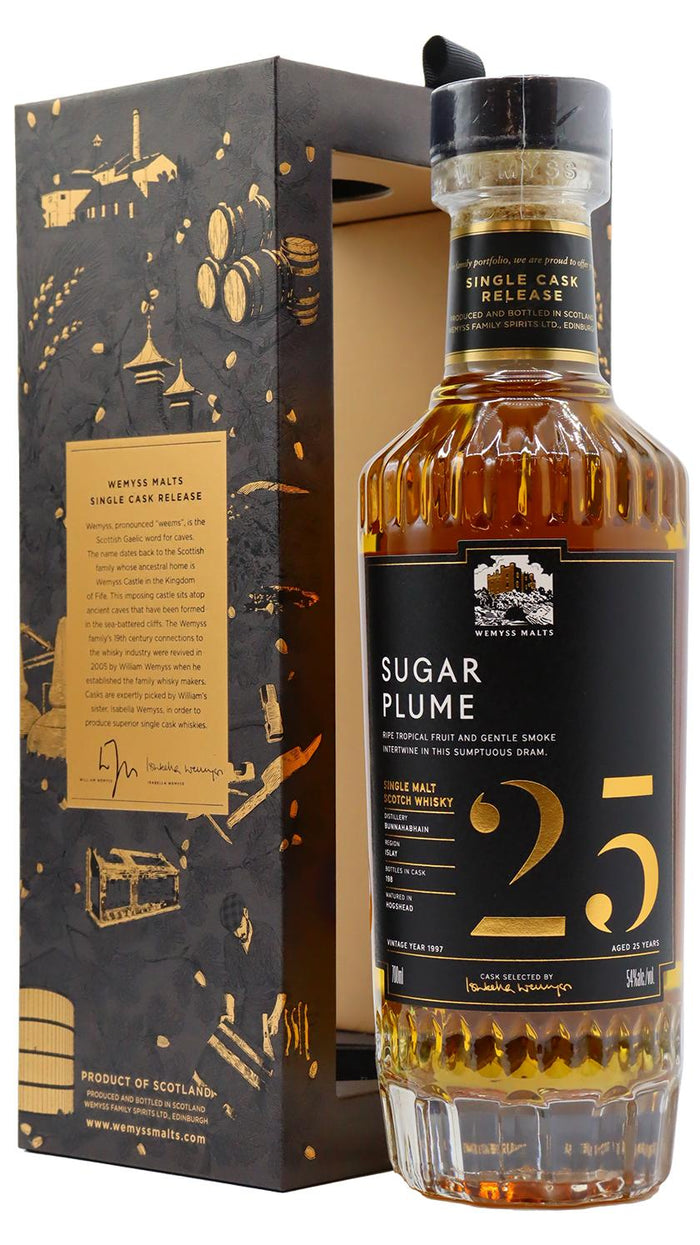 Bunnahabhain Sugar Plume Single Cask 25 Year Old Whisky | 700ML