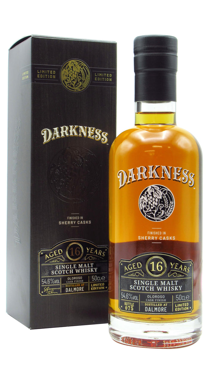 Dalmore Darkness Oloroso Sherry Cask Finish 16 Year Old Whisky | 500ML
