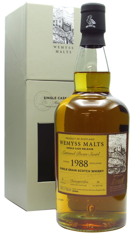 Invergordon Caramel Pecan Swirl Single Cask 1988 31 Year Old Whisky | 700ML at CaskCartel.com