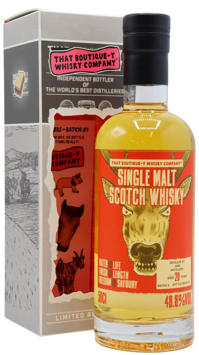 Jura That Boutique-Y Whisky Company Batch #4 1998 20 Year Old Whisky | 500ML