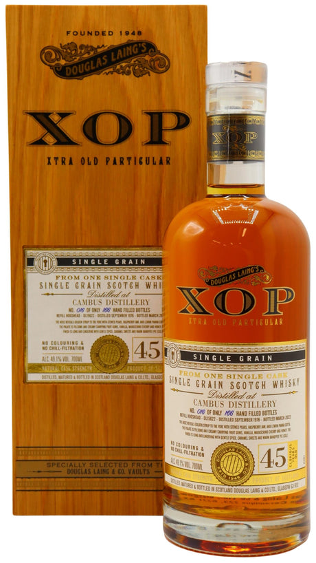 Cambus Xtra Old Particular Single Cask #15622 1976 45 Year Old Whisky | 700ML at CaskCartel.com