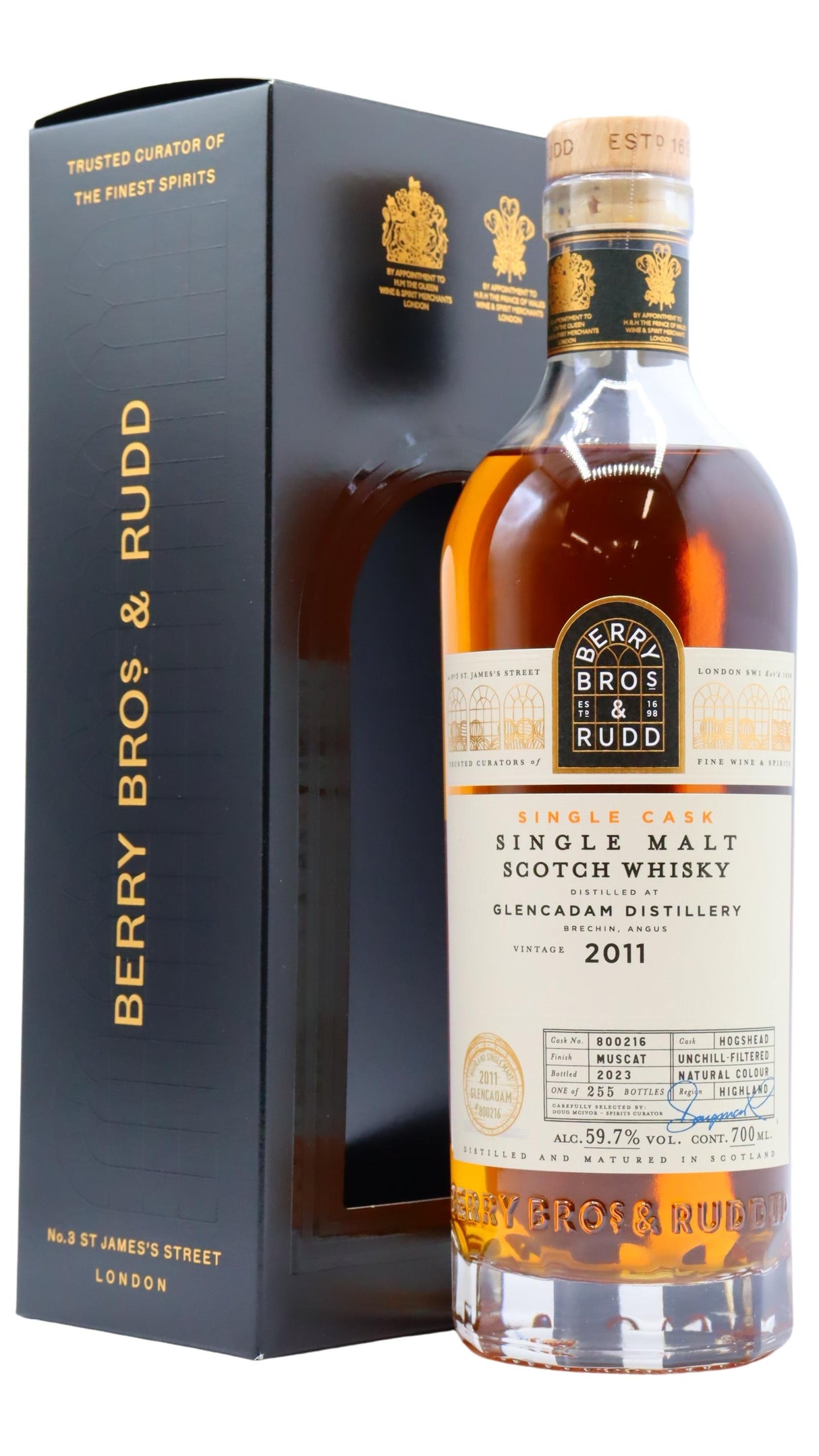 Glencadam Berry Bros & Rudd Single Cask #800216 2011 12 Year Old Whisky | 700ML at CaskCartel.com