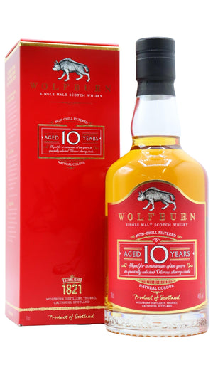 Wolfburn Oloroso Sherry Cask 2023 Release 10 Year Old Whisky | 700ML at CaskCartel.com