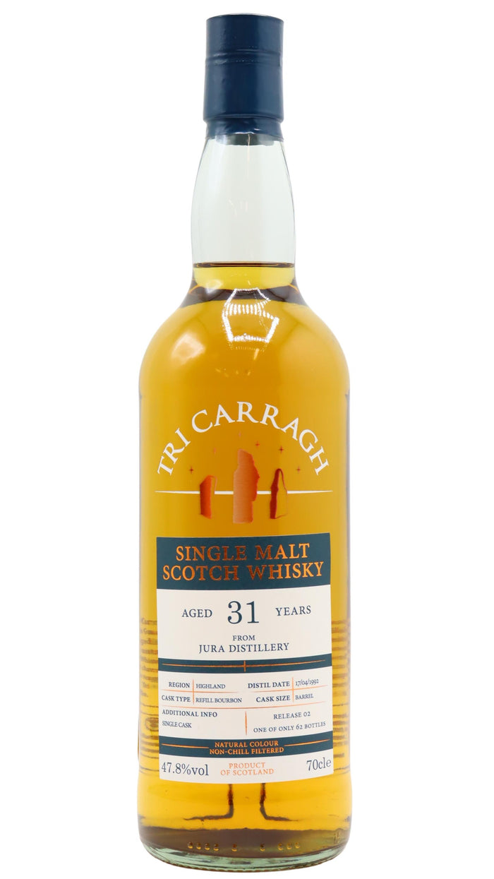 Jura Tri Carragh Release No. 2 1992 31 Year Old Whisky | 700ML