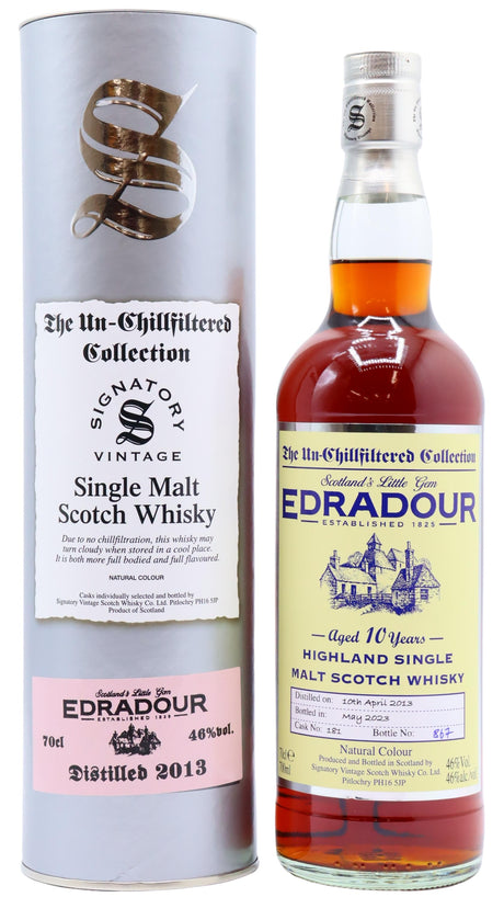 Edradour Signatory Vintage Single Cask #181 2013 10 Year Old Whisky | 700ML at CaskCartel.com