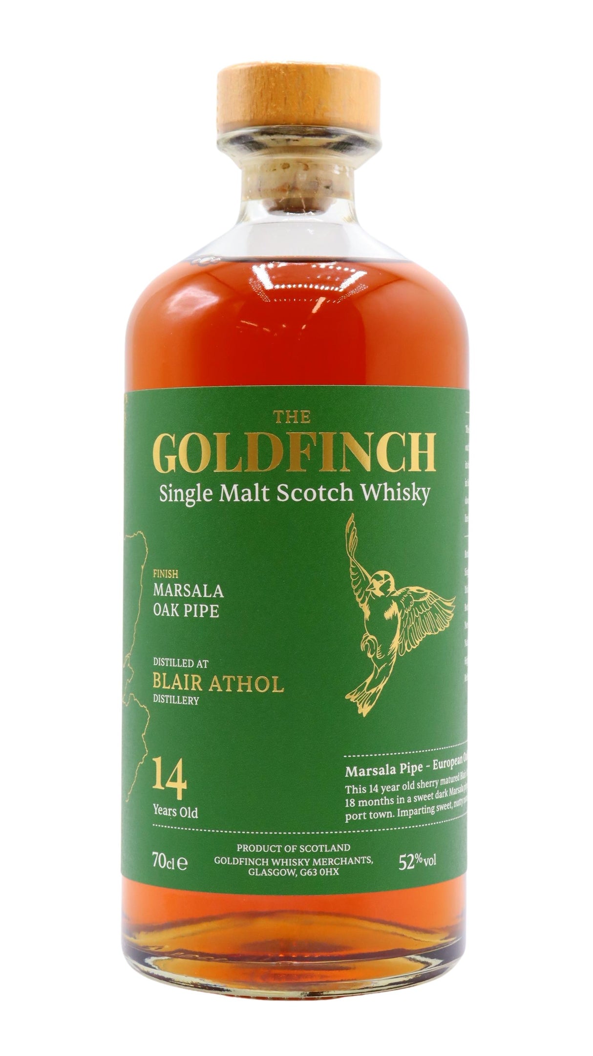 Blair Athol GOldfinch Wine Series Marsala Cask Finish 2008 14 Year Old Whisky | 700ML at CaskCartel.com