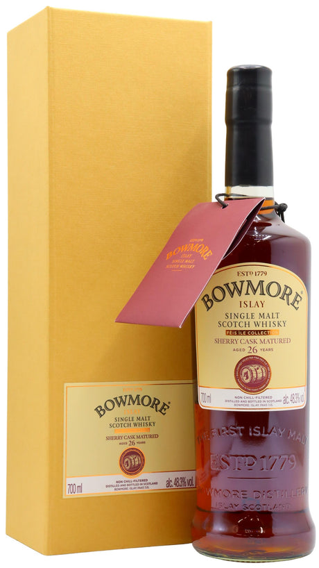 Bowmore Feis Ile 2015 Sherry Cask Matured 1988 26 Year Old Whisky | 700ML at CaskCartel.com