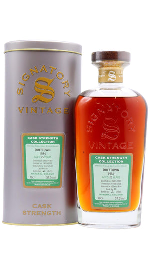Dufftown Signatory Vintage Single Cask #80 1984 25 Year Old Whisky | 700ML at CaskCartel.com