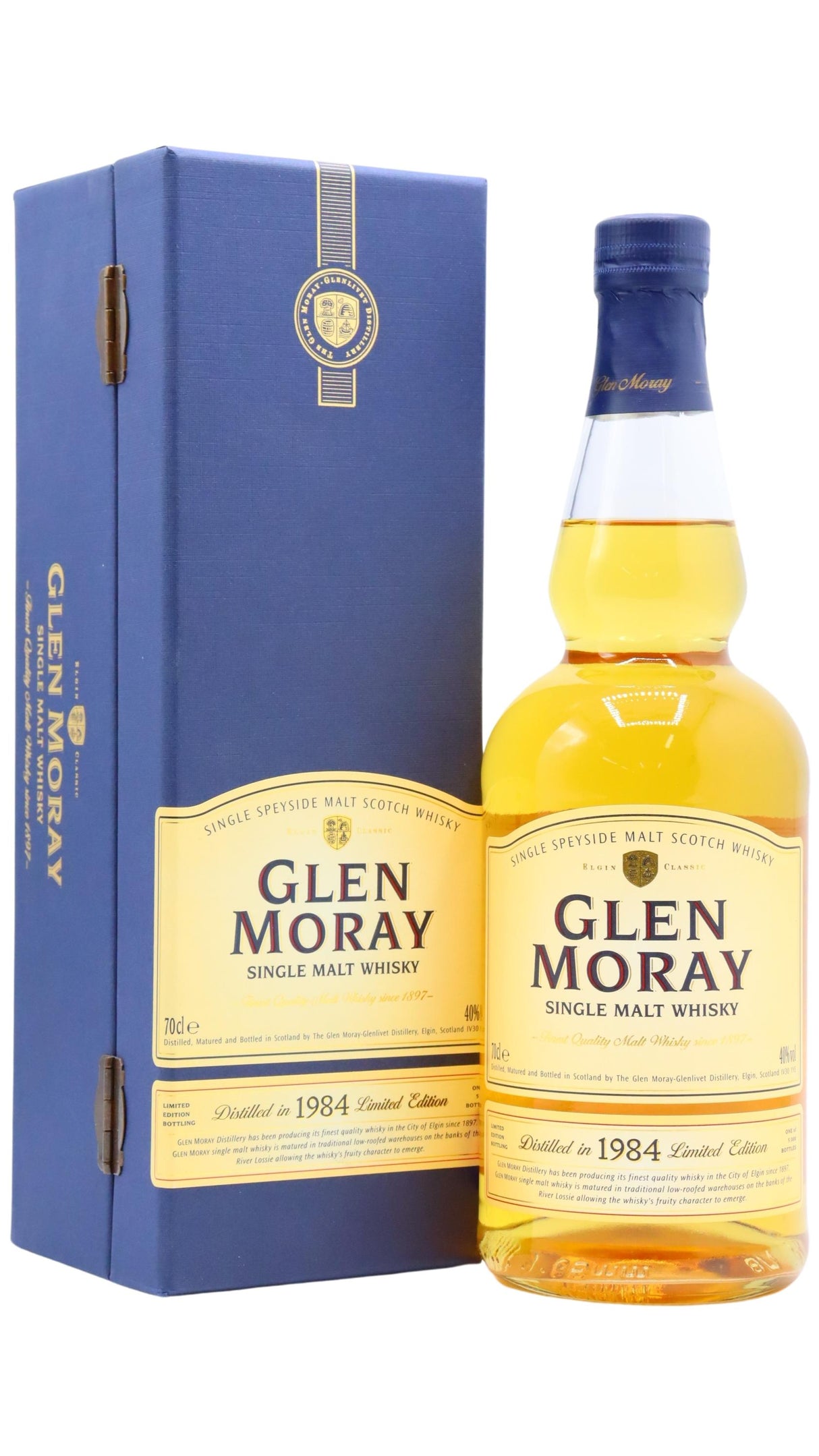 Glen Moray Limited Edition Speyside Single Malt 1984 20 Year Old Whisky | 700ML at CaskCartel.com