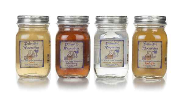 Palmetto Moonshine Miniatures Set (4 x 50ml) Spirit | 200ML