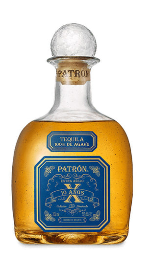 Patrón 10 Años Extra Añejo Tequila - CaskCartel.com