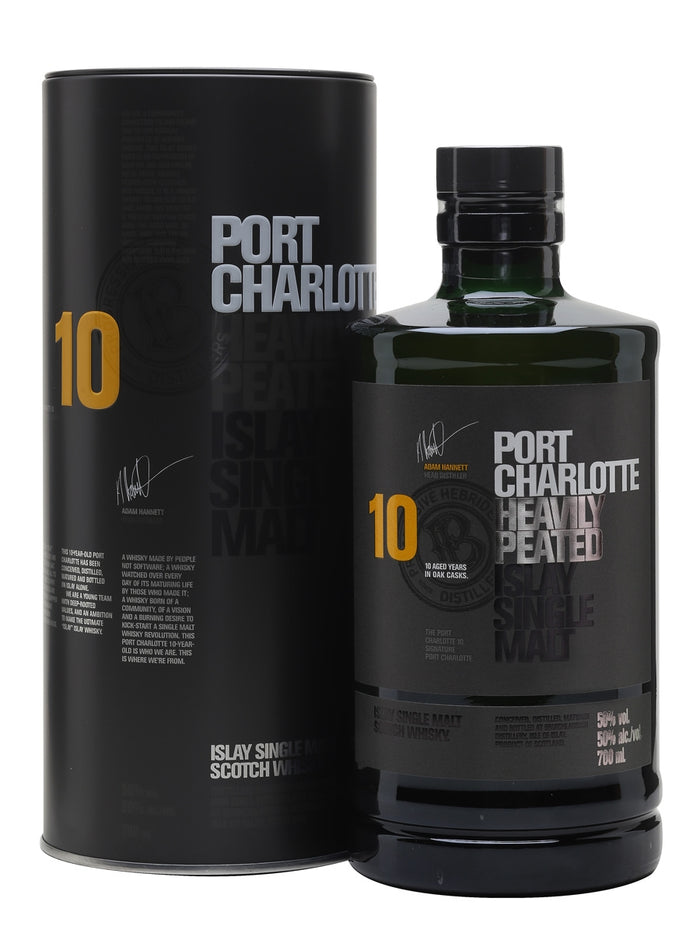 Port Charlotte 10 Year Old Islay Single Malt Scotch Whisky | 700ML