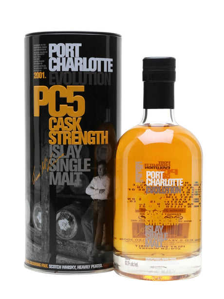 Bruichladdich Port Charlotte 2001 PC5 Scotch Whisky | 700ML at CaskCartel.com