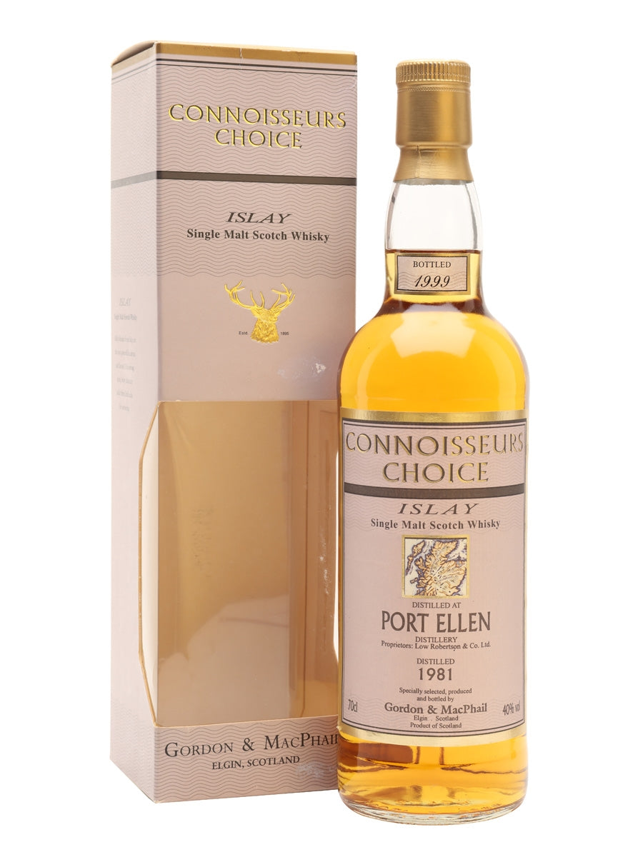Port Ellen 1981 Bot.1999 Connoisseurs Choice Islay Single Malt Scotch Whisky | 700ML at CaskCartel.com
