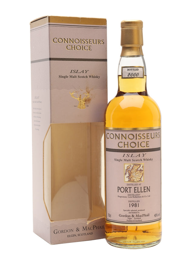 Port Ellen 1981 Bot.2000 Connoisseurs Choice Islay Single Malt Scotch Whisky | 700ML at CaskCartel.com