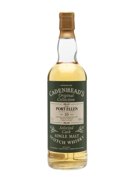ウイスキー Old Malt Cask Port Ellen 21 Years BUY] Port Ellen 1981 10 Year Old Cadenhead's Islay Single Malt