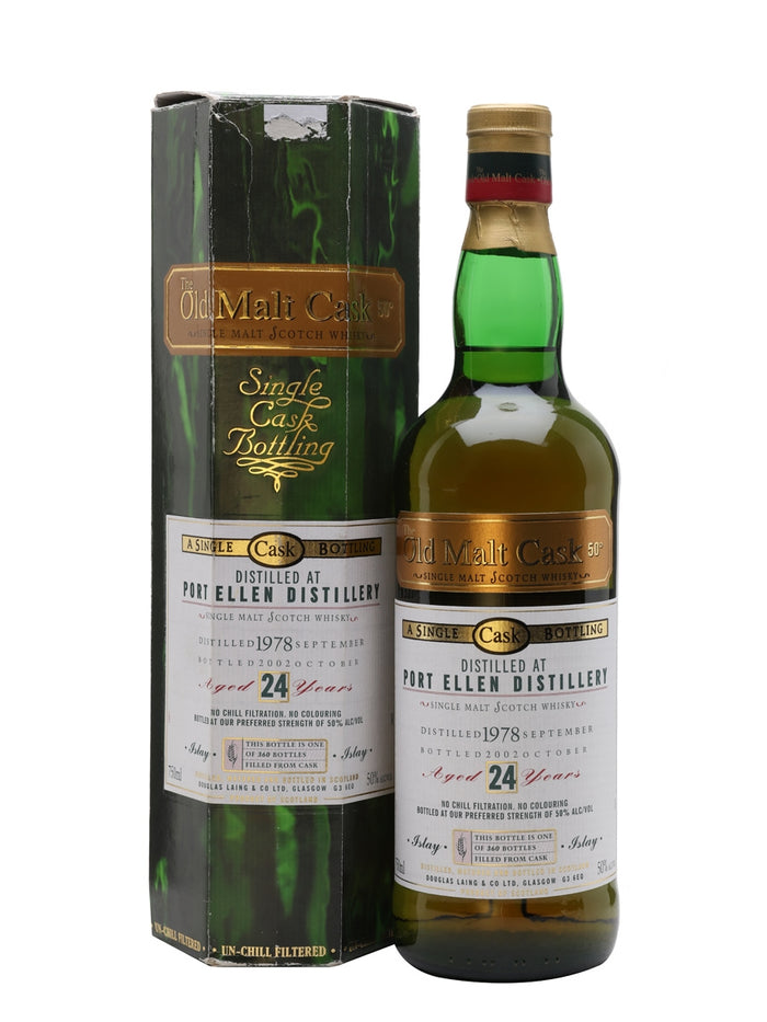 Port Ellen 1978 24 Year Old Old Malt Cask Islay Single Malt Scotch Whisky | 700ML