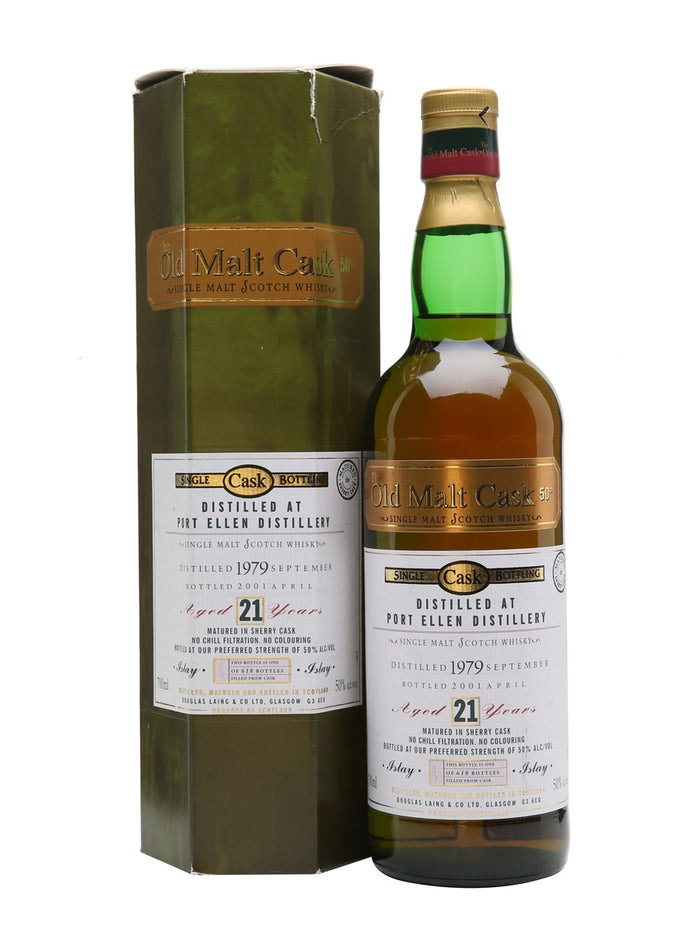 Port Ellen 1979 21 Year Old Sherry Cask Old Malt Cask Islay Single Malt Scotch Whisky | 700ML