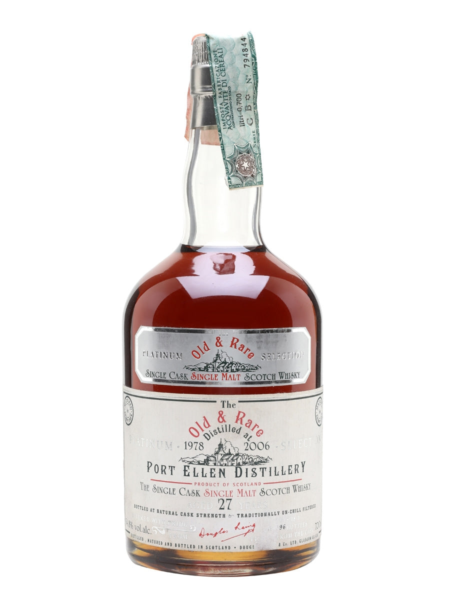 Port Ellen 1978 27 Year Old Sherry Cask Old & Rare Islay Single Malt Scotch Whisky | 700ML at CaskCartel.com