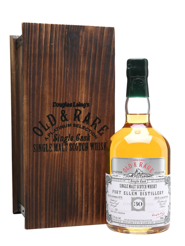 Port Ellen 30 Year Old (D.1979, B.2010) Old & Rare Scotch Whisky | 700ML at CaskCartel.com