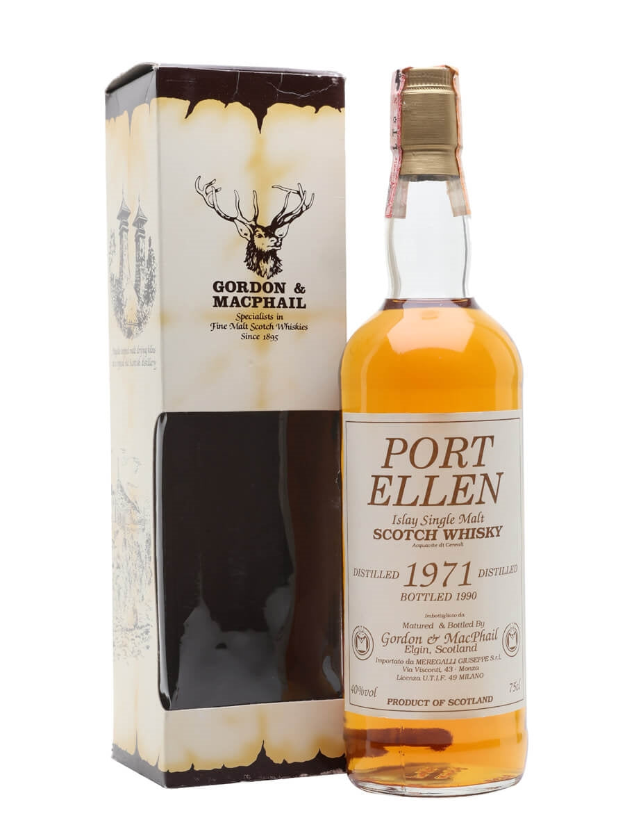 Port Ellen 1971 (Bottled 1990) Gordon & MacPhail Scotch Whisky at CaskCartel.com