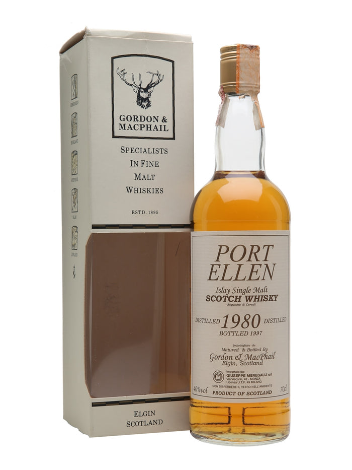 Port Ellen 1980 Bot.1997 Gordon & MacphailIslay Single Malt Scotch Whisky | 700ML