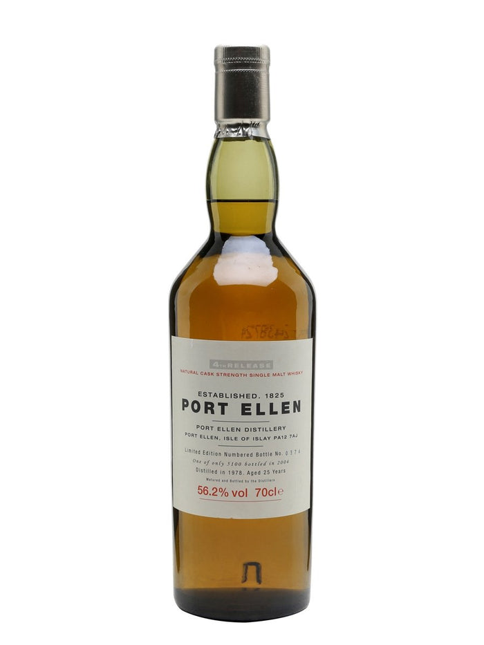 Port Ellen 1978 25 Year Old 4th Release (2004) Islay Single Malt Scotch Whisky | 700ML