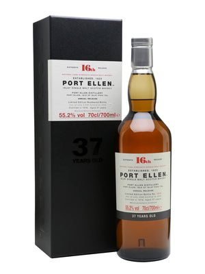Port Ellen 1978 37 Year Old 16th Release (2016) Islay Single Malt Scotch Whisky | 700ML at CaskCartel.com