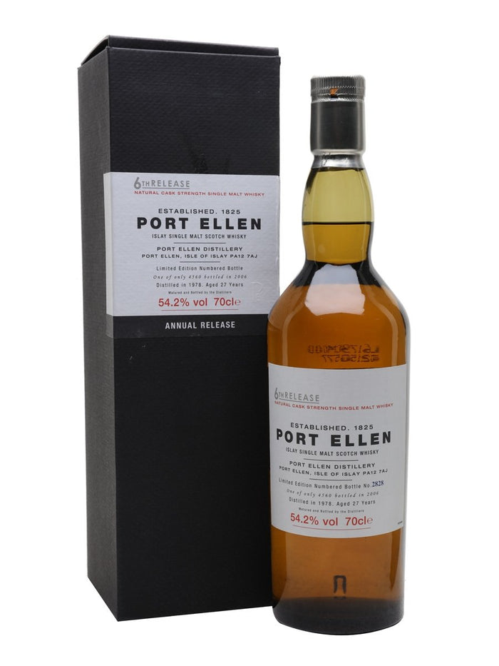 Port Ellen 1978 27 Year Old 6th Release (2006) Islay Single Malt Scotch Whisky | 700ML