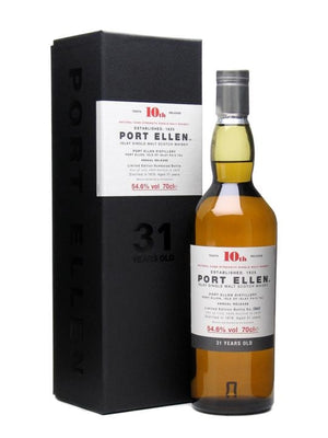 Port Ellen 1978 31 Year Old 10th Release (2010) Islay Single Malt Scotch Whisky | 700ML at CaskCartel.com