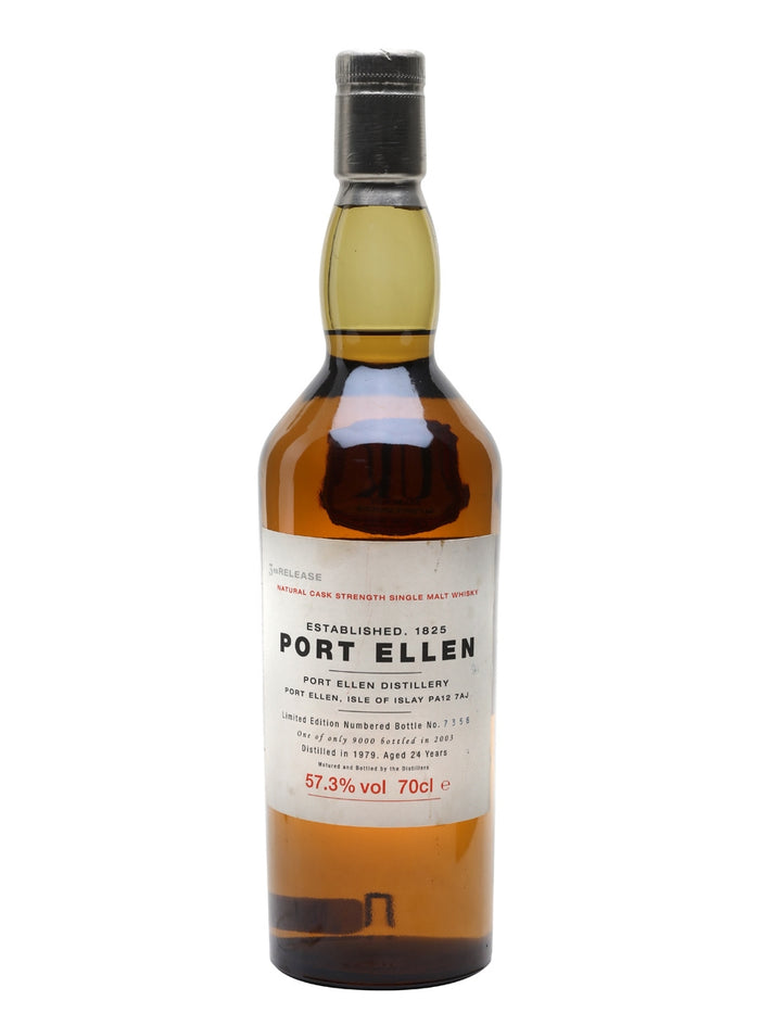 Port Ellen 1979 24 Year Old 3rd Release (2003) Islay Single Malt Scotch Whisky | 700ML