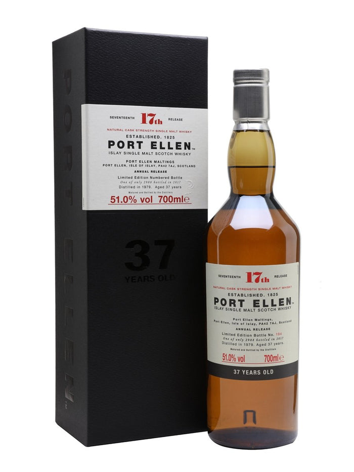 Port Ellen 1979 37 Year Old 17th Release Special Releases 2017 Islay Single Malt Scotch Whisky | 700ML