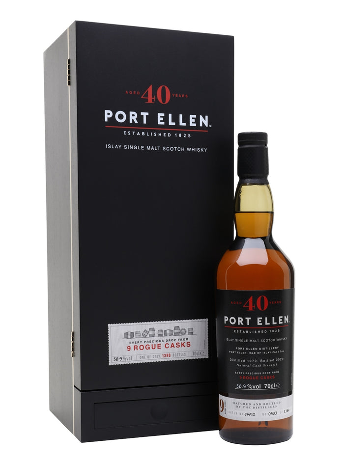 Port Ellen 1979 40 Year Old 9 Rogue Casks Islay Single Malt Scotch Whisky | 700ML