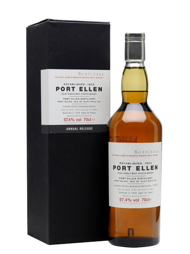 Port Ellen 5th Annual Release 25 Year Old 1979