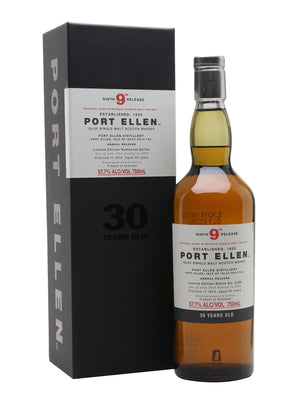 Port Ellen 1979 30 Year Old 9th Release (2009) Islay Single Malt Scotch Whisky | 700ML at CaskCartel.com