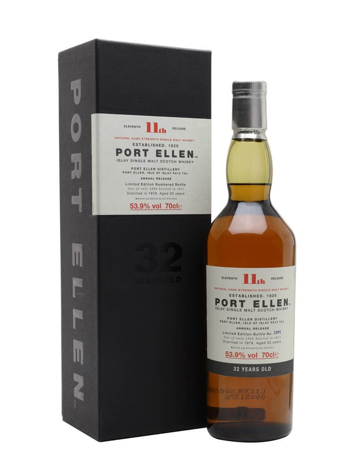 Port Ellen 11th Release 1979 32 Year Old Whisky | 700ML
