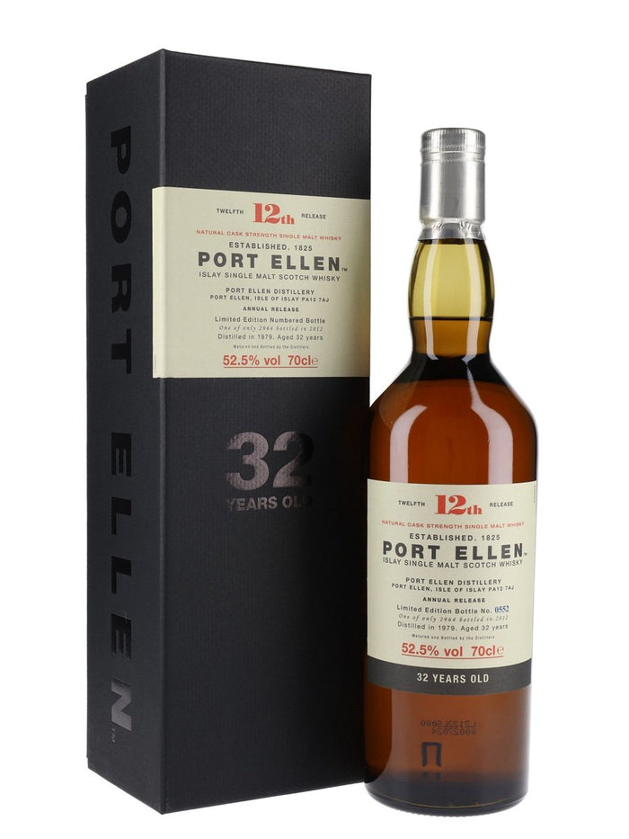 Port Ellen 1979 32 Year Old 12th Release (2012) Islay Single Malt Scotch Whisky | 700ML