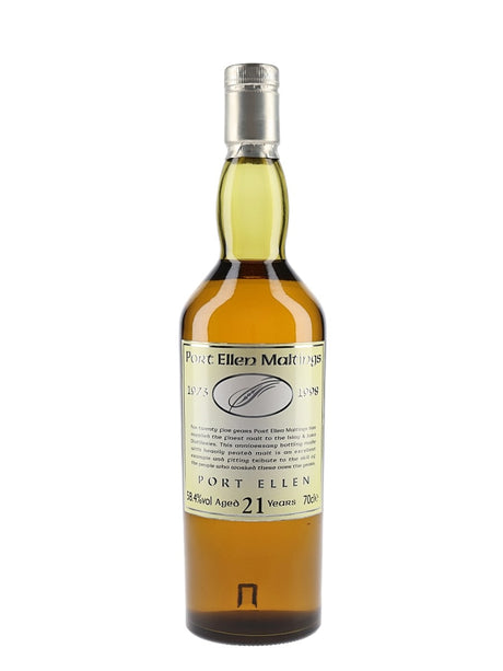 Port Ellen 21 Year Old 25th Anniversary Maltings Islay Single Malt Scotch Whisky | 700ML at CaskCartel.com