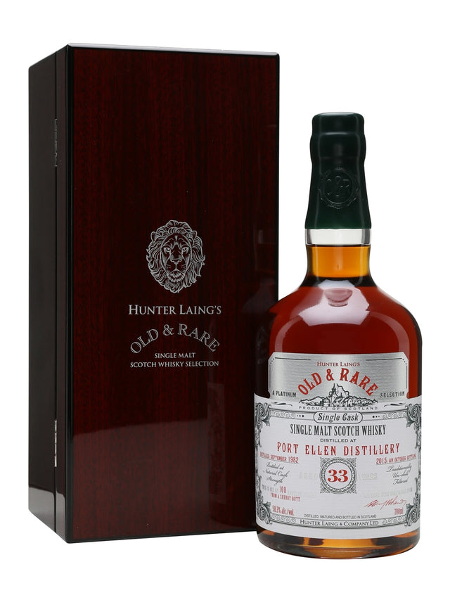 Port Ellen 1982 33 Year Old Sherry Butt Old & Rare Islay Single Malt Scotch Whisky | 700ML at CaskCartel.com
