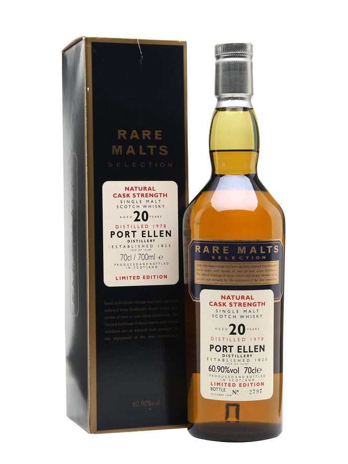Port Ellen 1978 20 Year Old Rare Malts Islay Single Malt Scotch Whisky | 700ML
