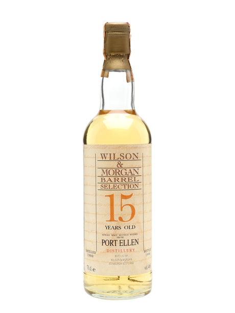 Port Ellen 1980 15 Year Old Wilson & Morgan Islay Single Malt Scotch Whisky | 700ML at CaskCartel.com