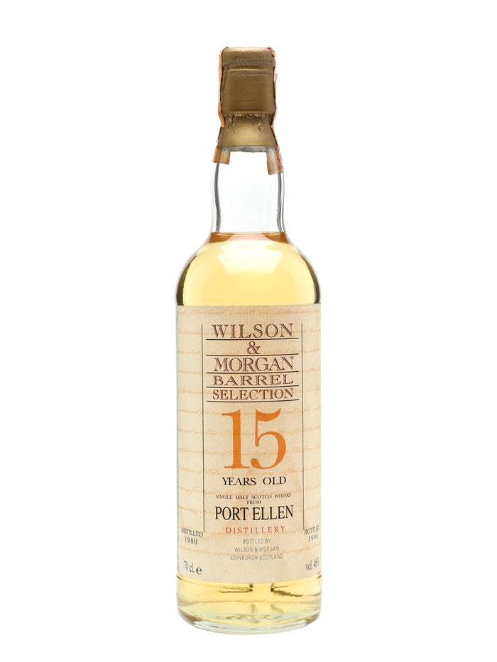 Port Ellen 1980 15 Year Old Wilson & Morgan Islay Single Malt Scotch Whisky | 700ML