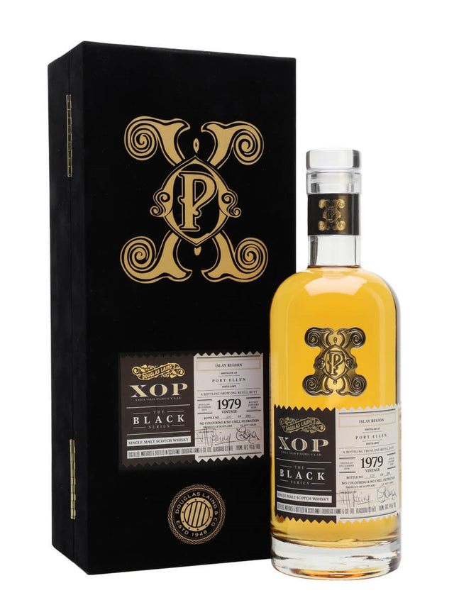 Port Ellen 1979 (Bottled 2020) Douglas Laing’s XOP The Black Series Scotch Whisky | 700ML at CaskCartel.com