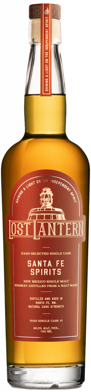 Lost Lantern Single Cask #1 120.6 Proof Santa Fe New Mexico Single Malt Whiskey