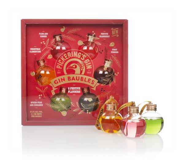 Pickering's Festively Flavoured Baubles Gin | 300ML at CaskCartel.com