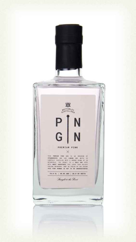 Pin Gin Premium Pink Gin | 700ML at CaskCartel.com