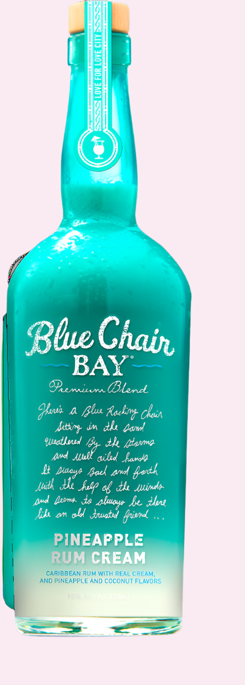 Kenny Chesney | Blue Chair Bay Pineapple Cream Rum | 1L at CaskCartel.com