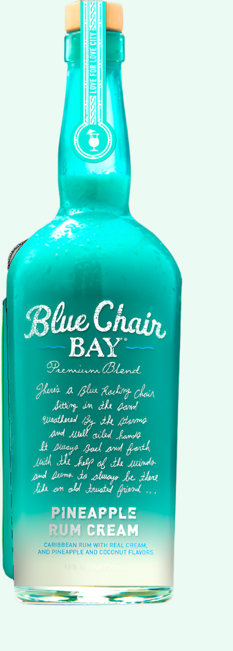 Kenny Chesney | Blue Chair Bay Pineapple Cream Rum | 1.75ML at CaskCartel.com